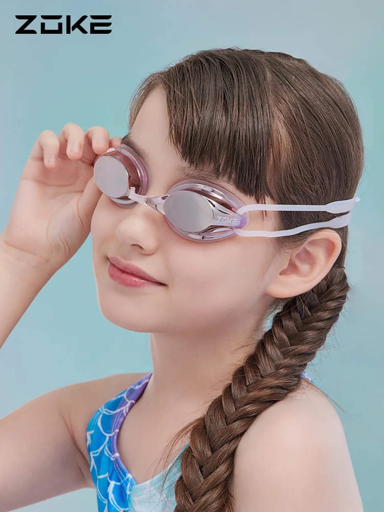 Zoke Kid Swimming Goggles Hd Waterproof Coating Diving Glasses Professional Swim Accessories 3