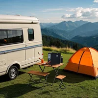 Chauffe-eau à gaz sans réservoir compact pour camping en plein air, camping-car, vente en gros, design attrayant, pompe à chaleur au propane 3