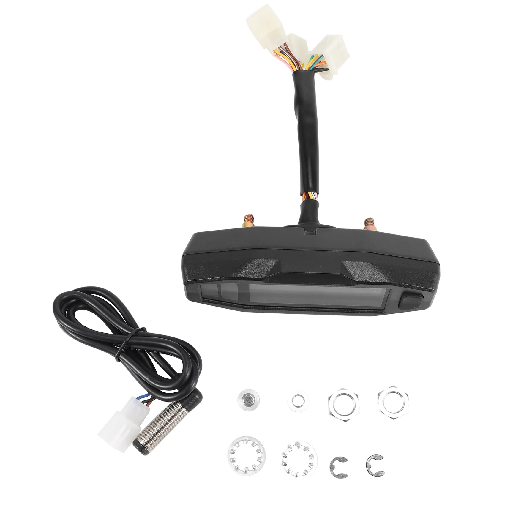

Universal Motorcycle LCD Digital Speedometer Mini Motorcycle Meter Carburetor Meter Motorcycle Odometer with Sensor