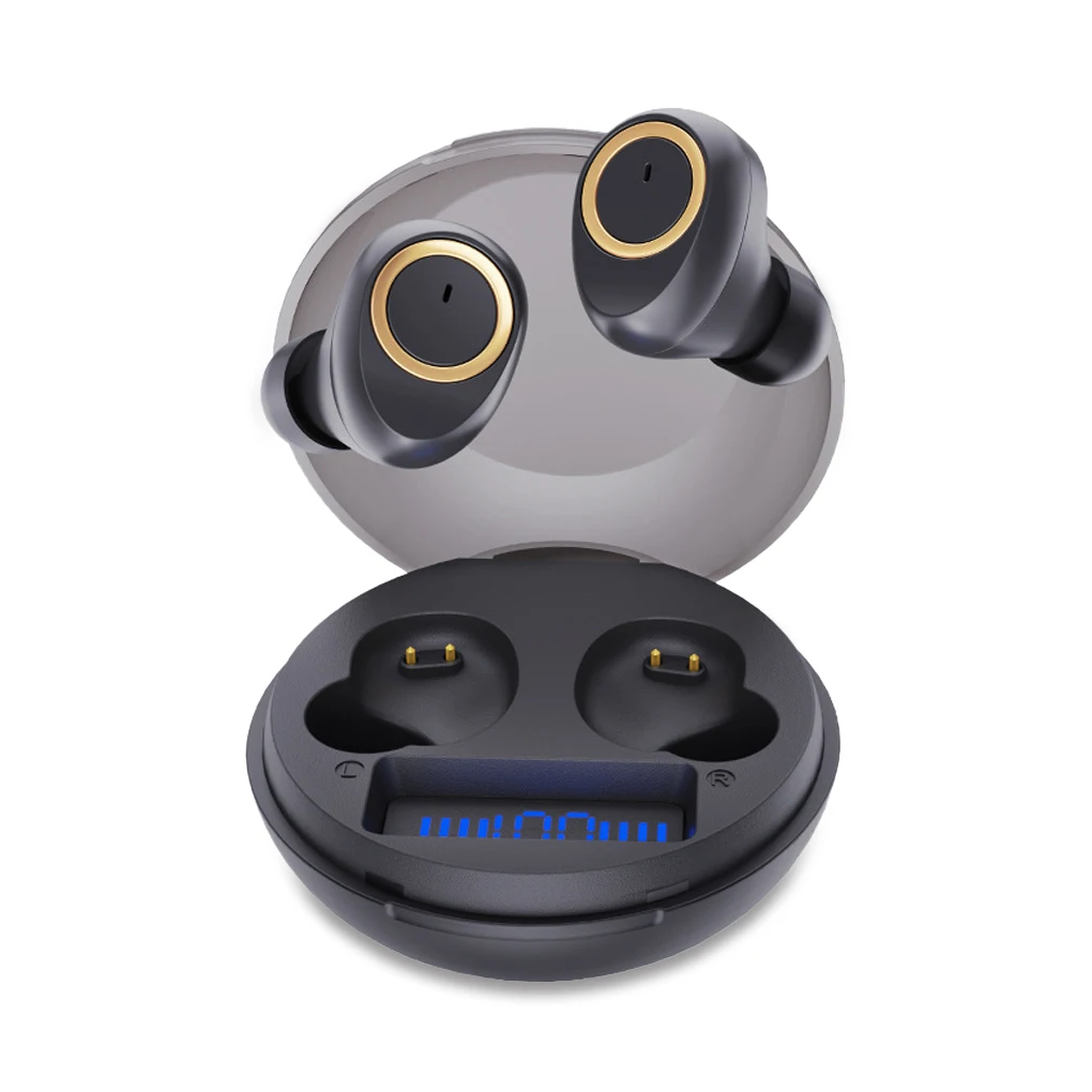 Earphone Bluetooth compatible Noise Cancelling Headset with Charging