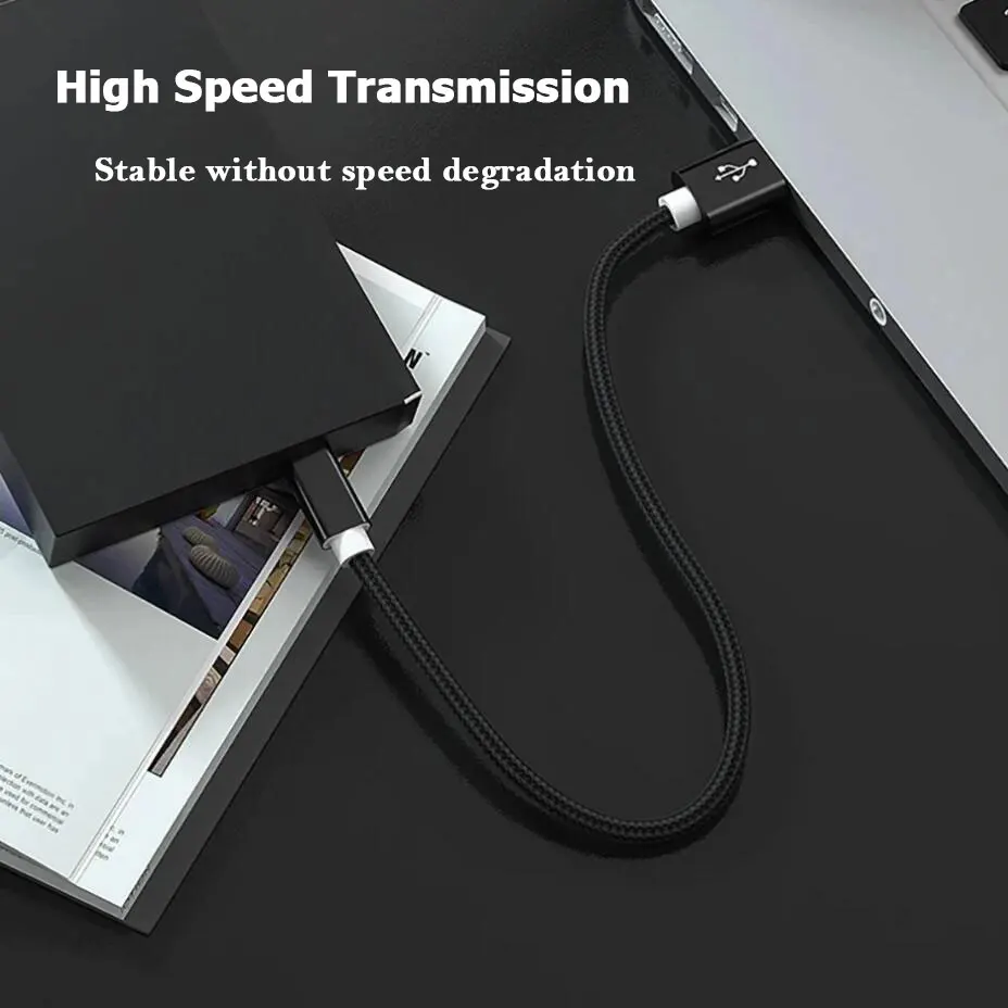 Compact High-Speed Mini USB to USB Data and Charging Cable - 1M/2M Length