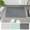 Indoor Diatomite Stone Bath Mat Diatom Mud Soft Mat Water Absorption Quick Drying Diatomite Stone Shower Mat Entryway Rugs 3