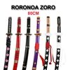 Zoro Sword 80cm Bamboo Wooden Katana Roronoa Zoro  Weapon Prop Cosplay Anime characters Gifts for Friend and Party Present 1