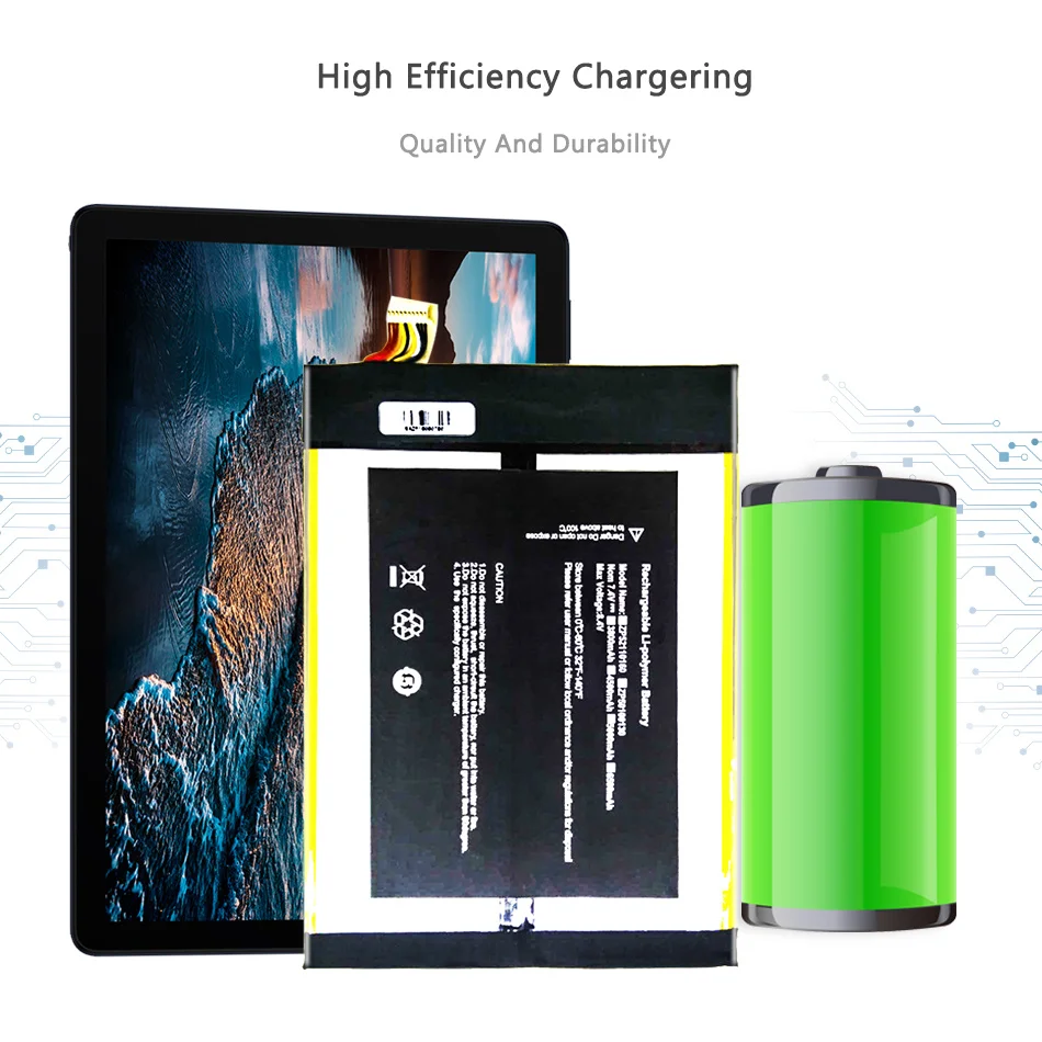 Knotex 5500mah Bateria para Alldocumente Cube Knote x Pro Knote Xpro Tablet pc - Imagem 6