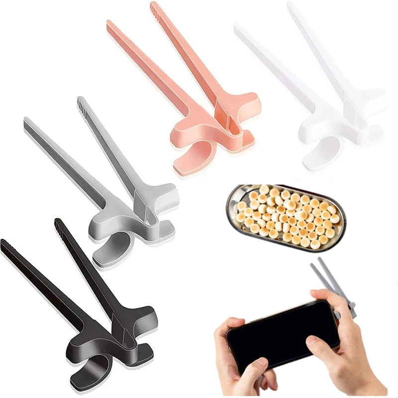 Clean Finger Snacks Chopsticks Free Hand Sticks Helper Gamers Eat