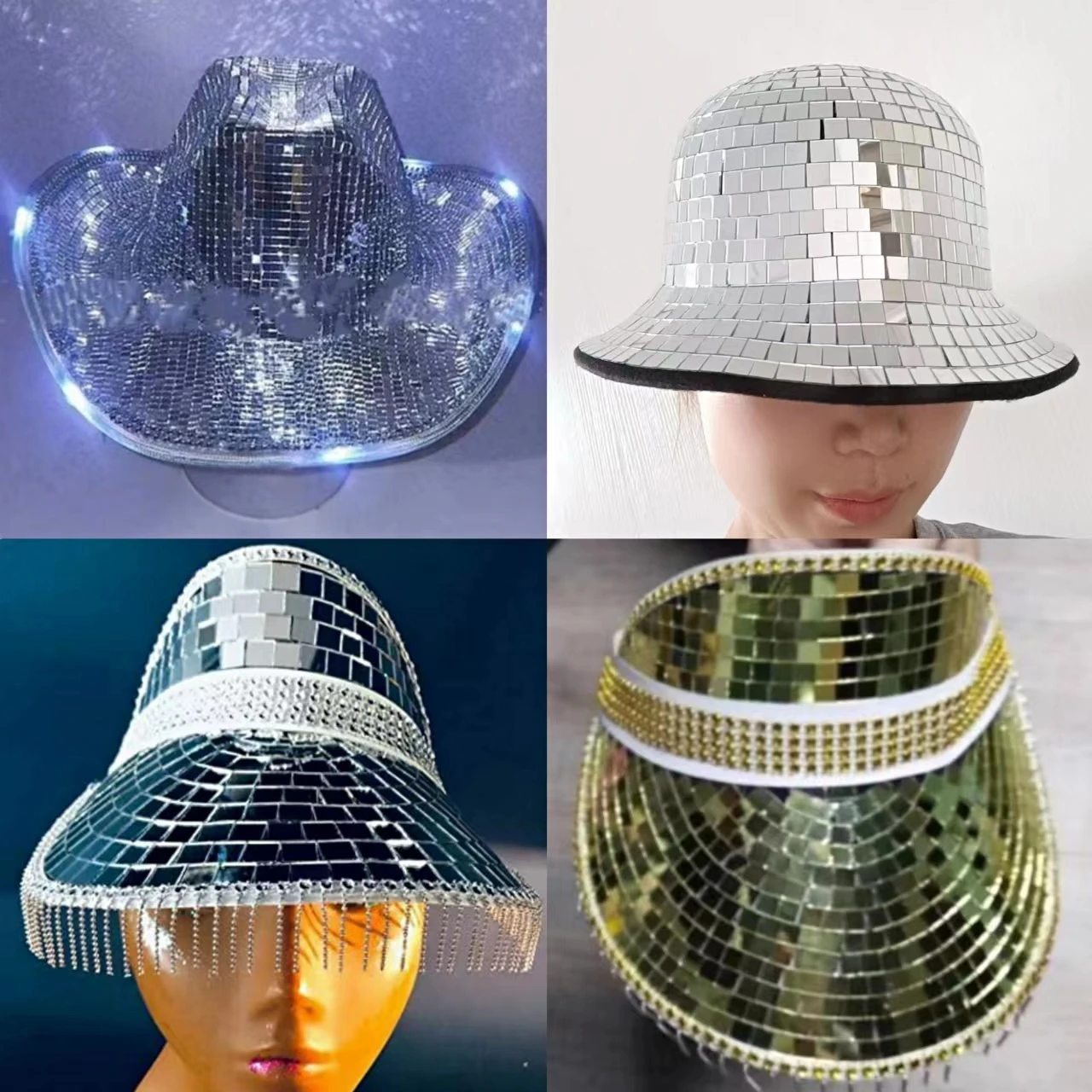 12pcs Mirror Disco Ball Straws Silver 70s Disco Decorative Disco  Bachelorette Hat Disco Straws Cowgirl Pink Straw Cowboy Mi L2h6 - AliExpress