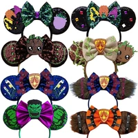 Guardians of The Galaxy Groot Mickey Mouse Ear Headband Adults Kids Grogu Headwear Rocket Raccoon Hairband Girls Hair Accessorie 1