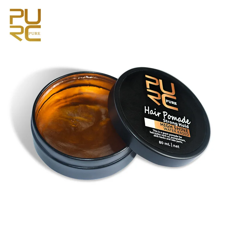 80ml Big Back Styling Retro Hair Oil Men's Hair Wax Long-lasting Styling Mud Moisturizing Hydrating Nutrition Improve Frizz