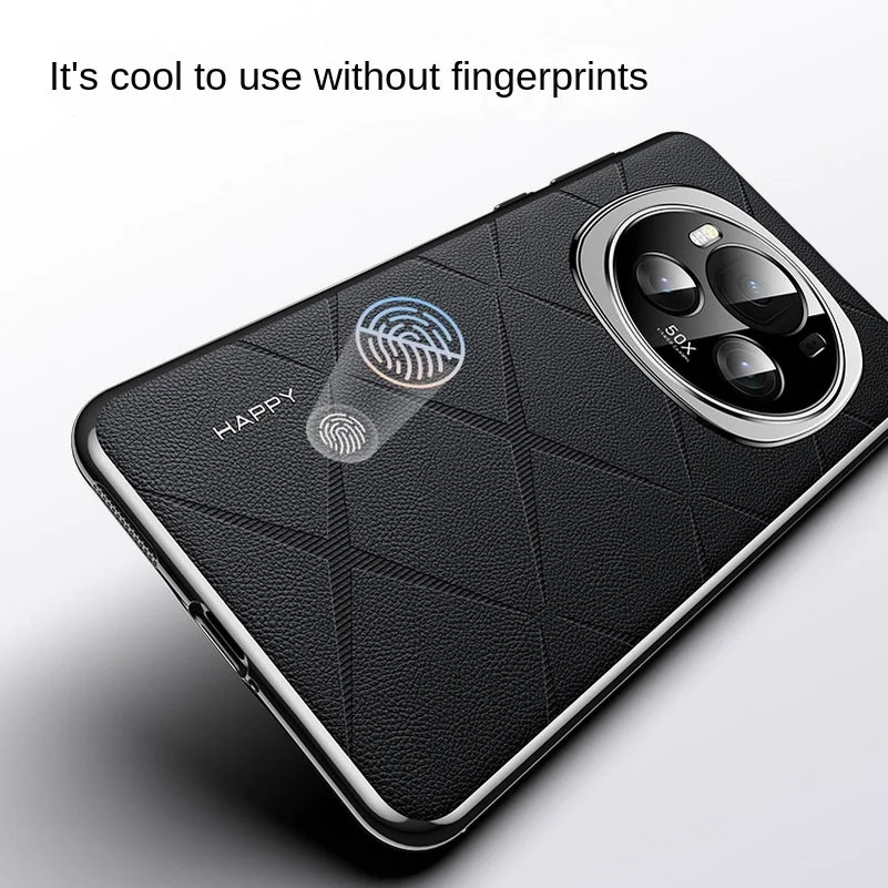 Elegant Leather Camera Lens Protection Case – Premium Texture, Hard Slim Cover