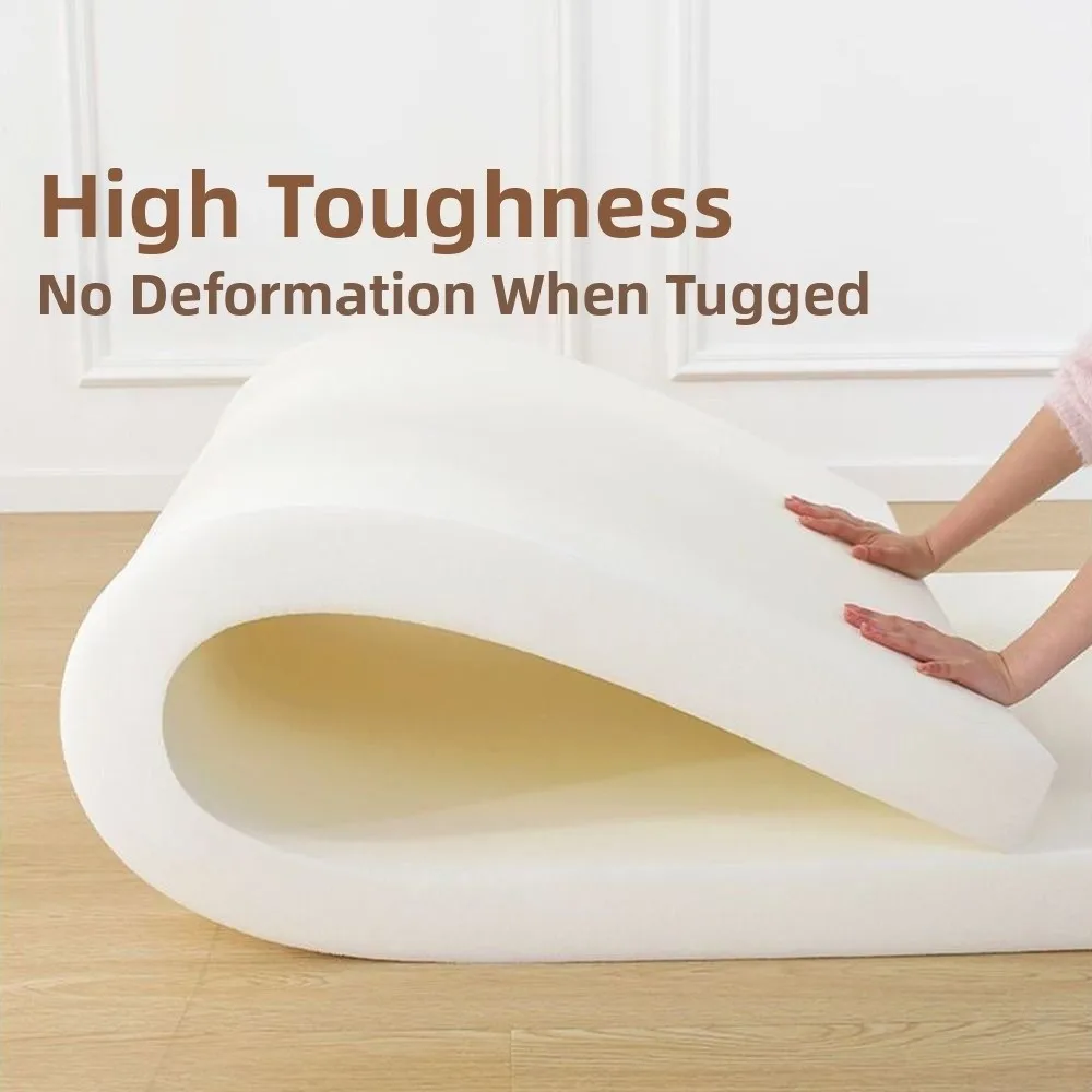 5cm Thick Seat Cushion High Density Sponge Ultra Soft Office Chair Pad Breathable Fast Rebound Waist Cushion for Long Sitting