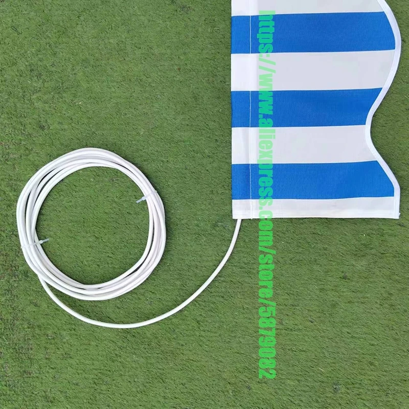 Outdoor Awning Canopy Replacement Spline Cord Hollow Hard Tube Fabric Slot Supporting Line 5M Free Cut