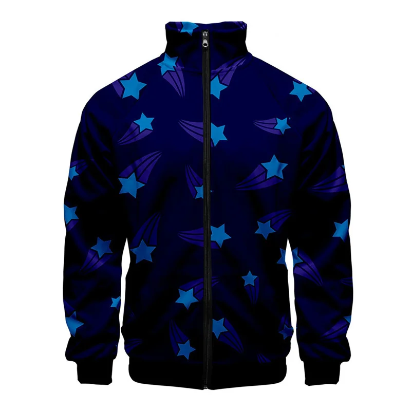 thumbnail image 1 of Chaqueta con estampado geométrico 3D para hombre, abrigo deportivo callejero de gran tamaño, estilo Harajuku, para primavera y otoño, chaquetas con cremallera, ropa para hombre, 1 of 5