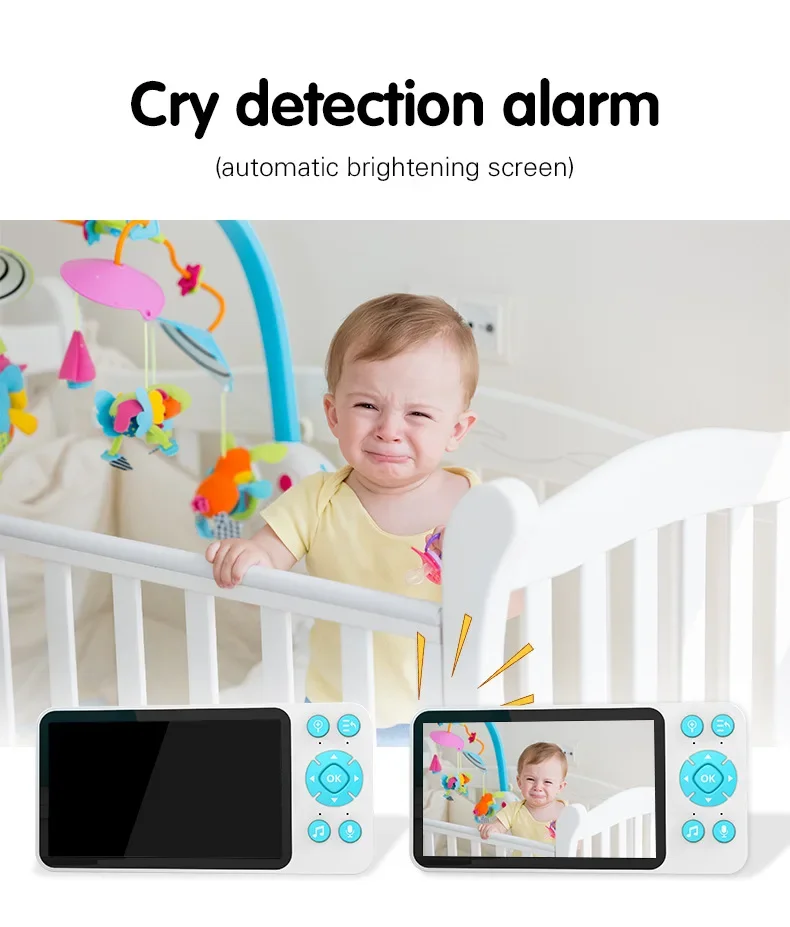 Babyphone video sans fil C8 + écran - Tuya 12 undefined