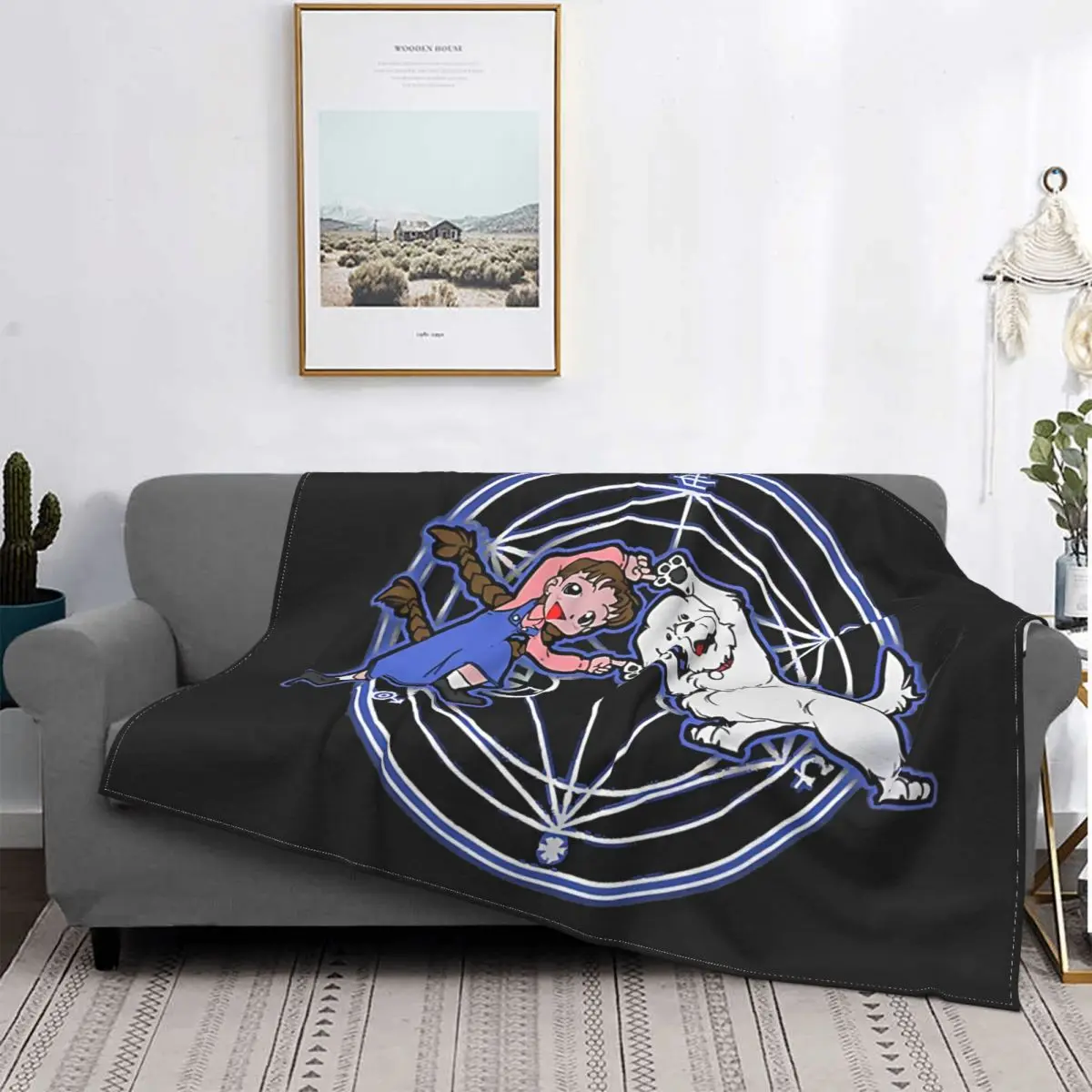 

Fusion Fullmetal Alchemist Anime Blankets Coral Fleece Plush Multifunction Lightweight Throw Blankets Plush Thin Quilt