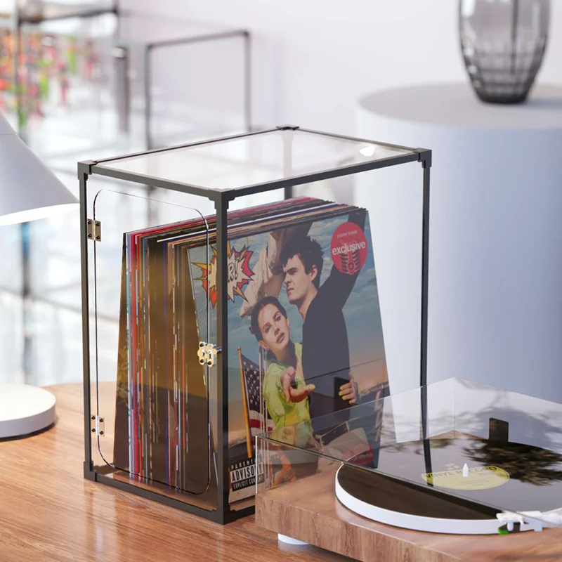 Capacity Disc Cd Organizer Rack Display Retro Rotatable Luxury Organizer CD Rack Portable Organizador De Cds Cute Furnitures