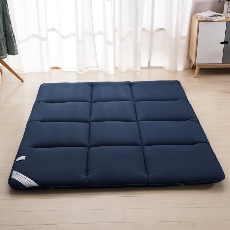 Student mattress Foldable removable and washable high-grade dyed eco-friendly single Padded tatami mat