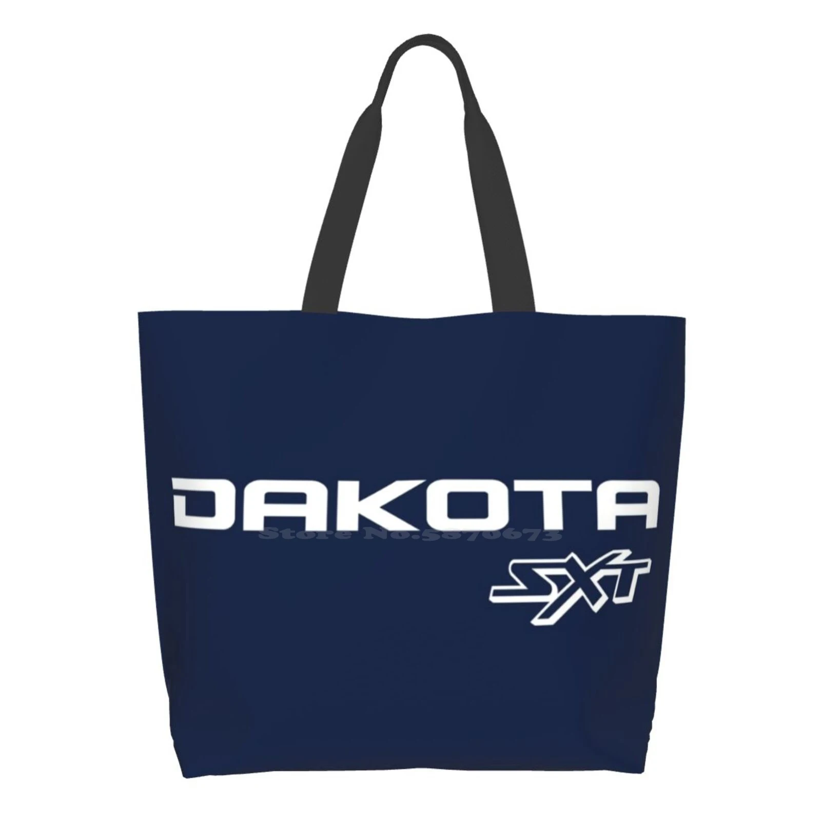

Dakota Sxt Casual Handbag Tote Bag Reusable Large Capacity Mopar Hemi Chrysler Truck Pickup 4 Wheel Four Wheel 4Wd Fwd