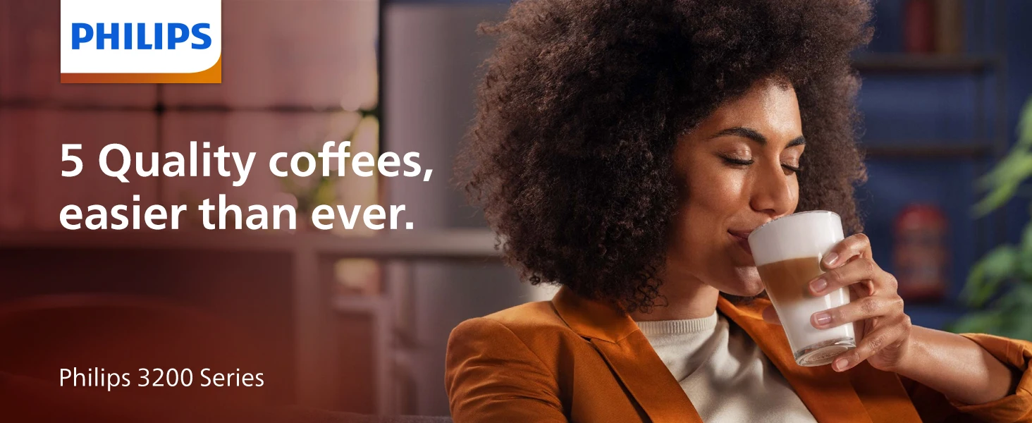 Description Picture 2 of itemSeries Fully Automatic Espresso Machine - LatteGo Milk System, 5 Coffee Varieties, Intuitive Touch Display