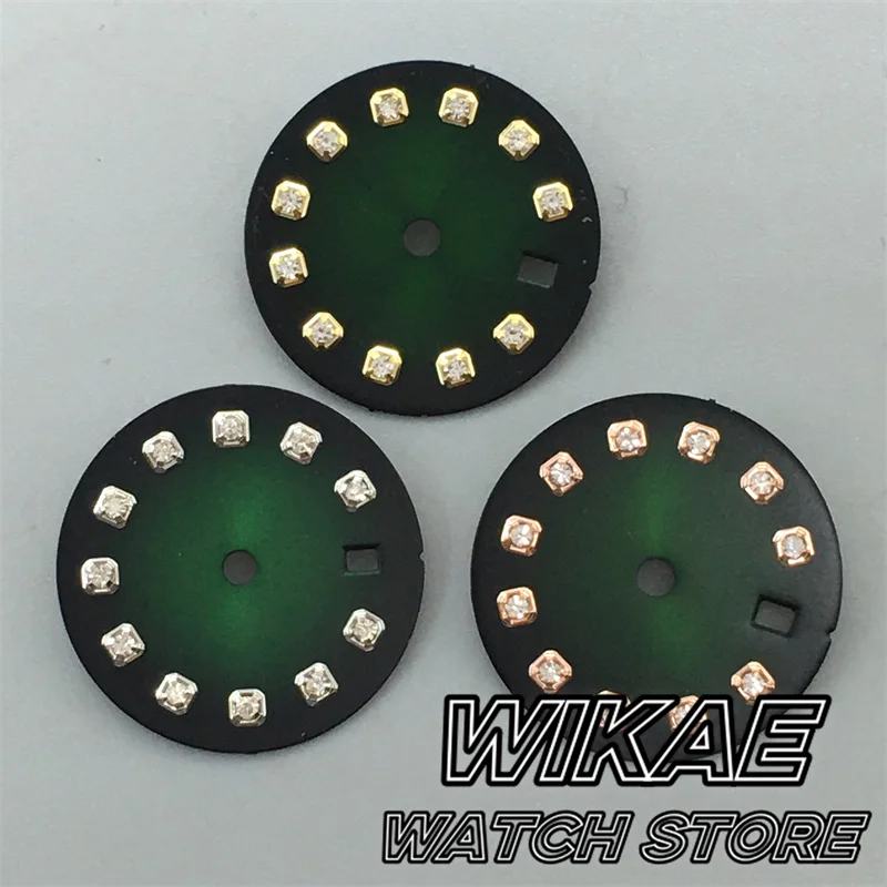 Sunburst White Mother of Pearl Watch Dial - Multi-Color Options for NH05 Movement Replacement Parts