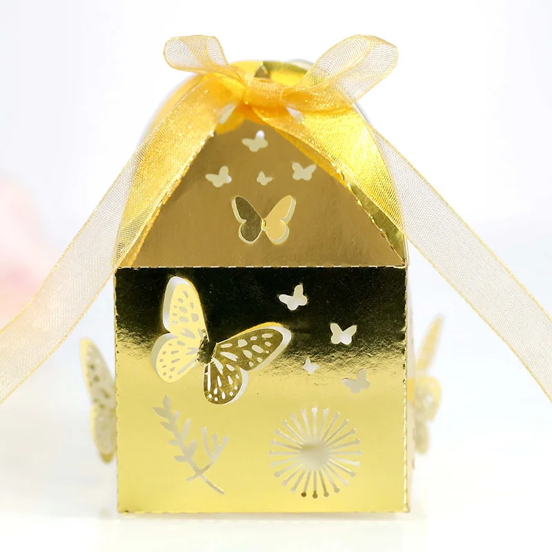 4 sacchetti per confezioni regalo in carta kraft con farfalla, sacchetti per biscotti e caramelle per decorazioni per sacchetti per bomboniere per feste di compleanno a tema farfalla per ragazza  15