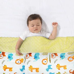 Cozy Winter Baby Swaddle Blanket - Soft Newborn Photography & Bedding Accessory - 100X75cm (New lion)