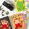 8Pcs Animal Sticker Emotions Cards Puzzle Diy Sticker Books Set for Kids Toddlers Cute Cartoon Decorative Sticker Kid Toys Gifts 2