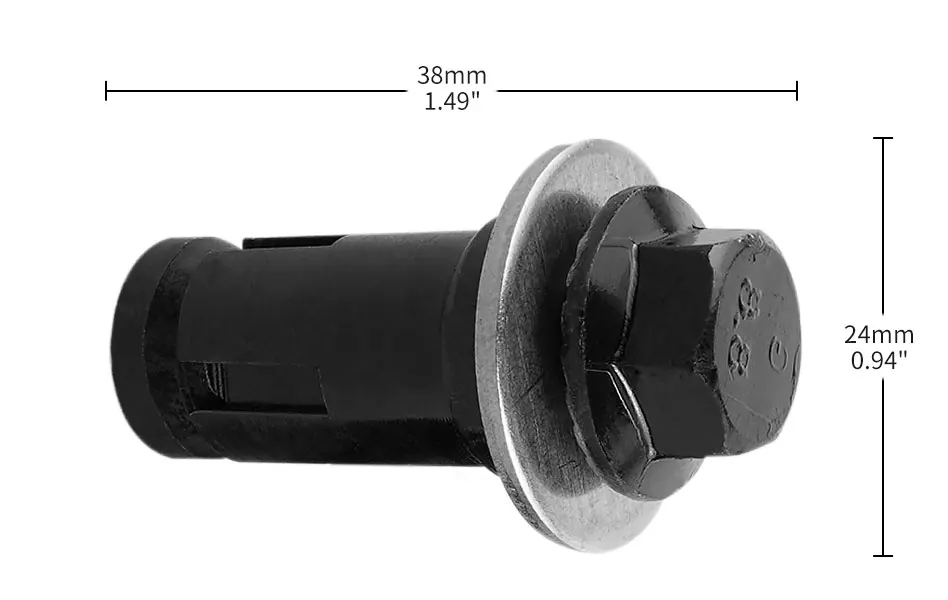 Für Polaris RZR XP TURBO Rock Slider Montage Hardware Bolzen RZR XP1000 2014-2022 RZR 900 2015-2020 UTV Zubehör – Detail 4
