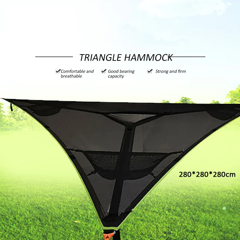 Multi-Person Hammock Triangle Air Mat Hammock Tree House Air Sky Tent