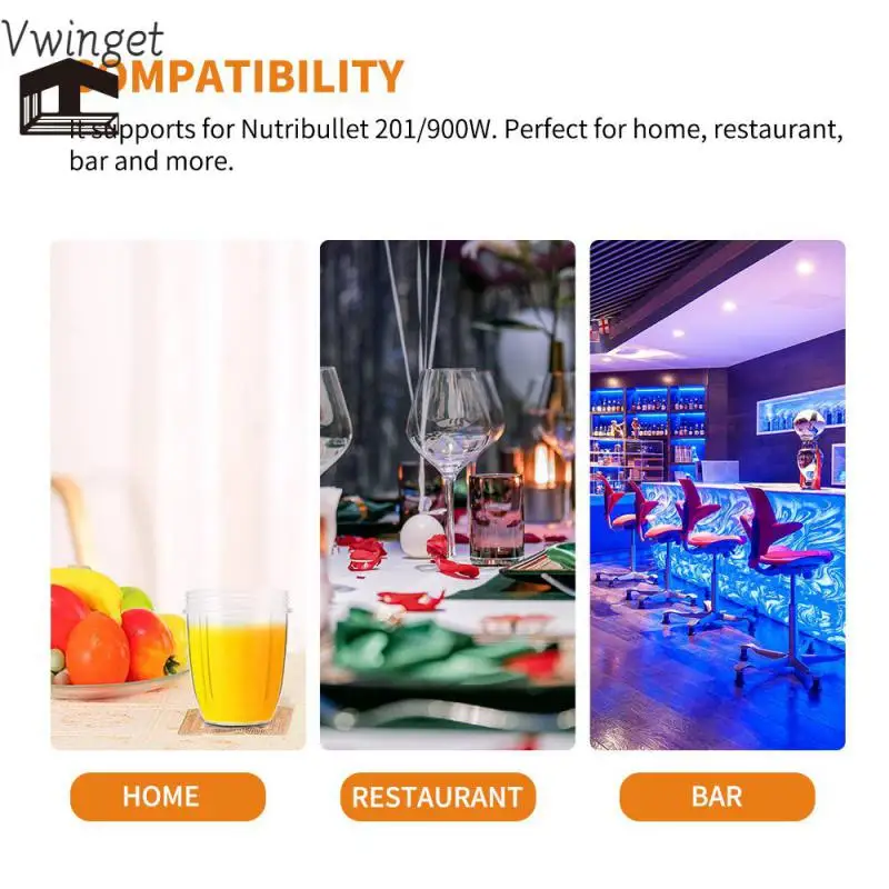 Juicer Part Mug Spremiagrumi Accessorio Per Tazza Per Nutribullet 18/24/32Oz Us Juicer Home Restaurant Bar Juicer Cup