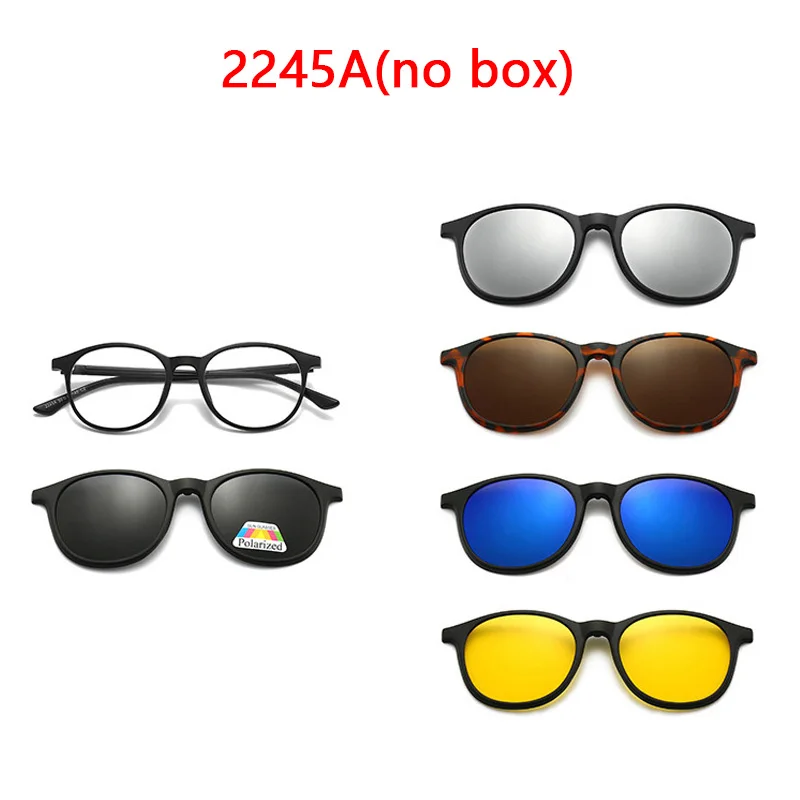 Occhiali da sole clip Flip up bifocali senza cerchione in tanio