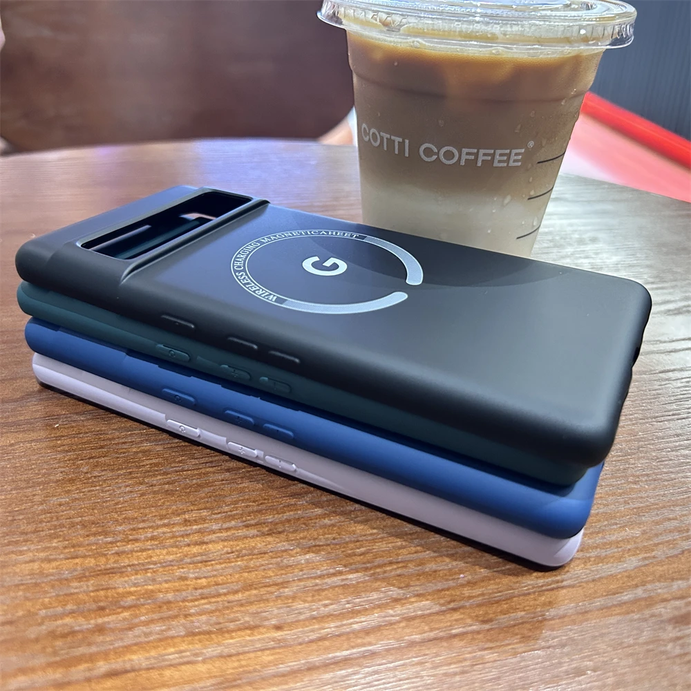 Silky Soft Silicone Magnetic Wireless Charging Protective Case