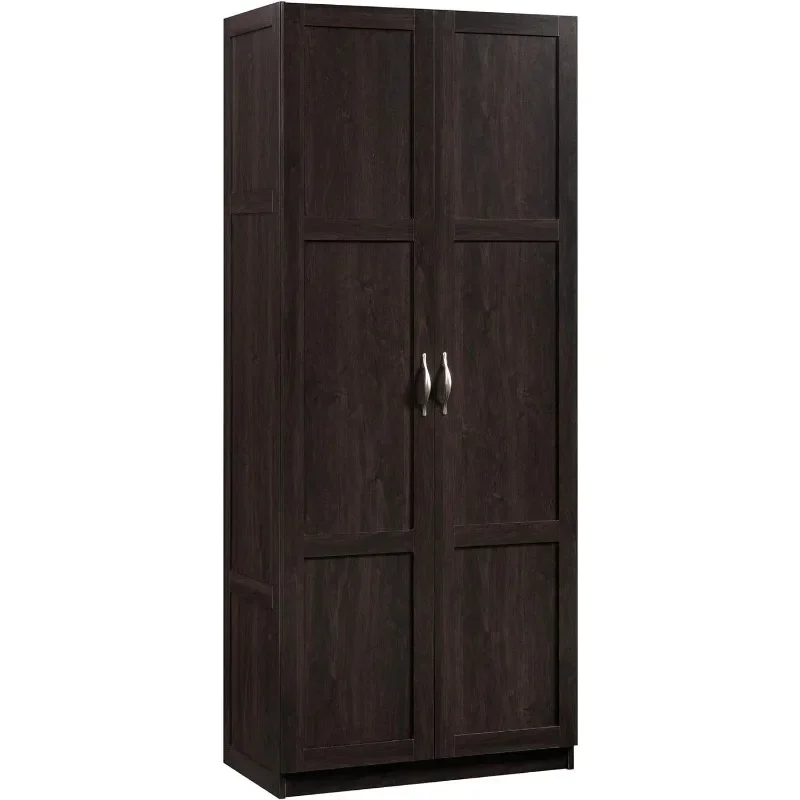 

Miscellaneous Storage Storage Cabinet, 29.61 " x D: 16.02 " x H: 71.50", Cinnamon Cherry finish