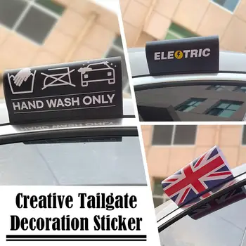 Pickup Car Rear Window Flag Decoration Decal Sticker Label Waterproof Sunscreen Car Washing Label Logo Sticker Rear Door Decor 1