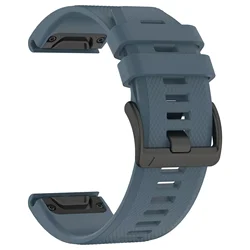 QuickFit Sports Silicone Watch Band - Enhanced Comfort and Durability for Active Lifestyles (Cyan)