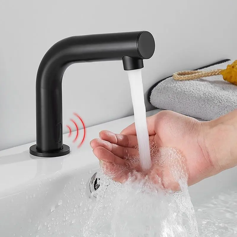 Intelligent Induction Faucet Hot And Cold Automatic Hand Wash Faucet