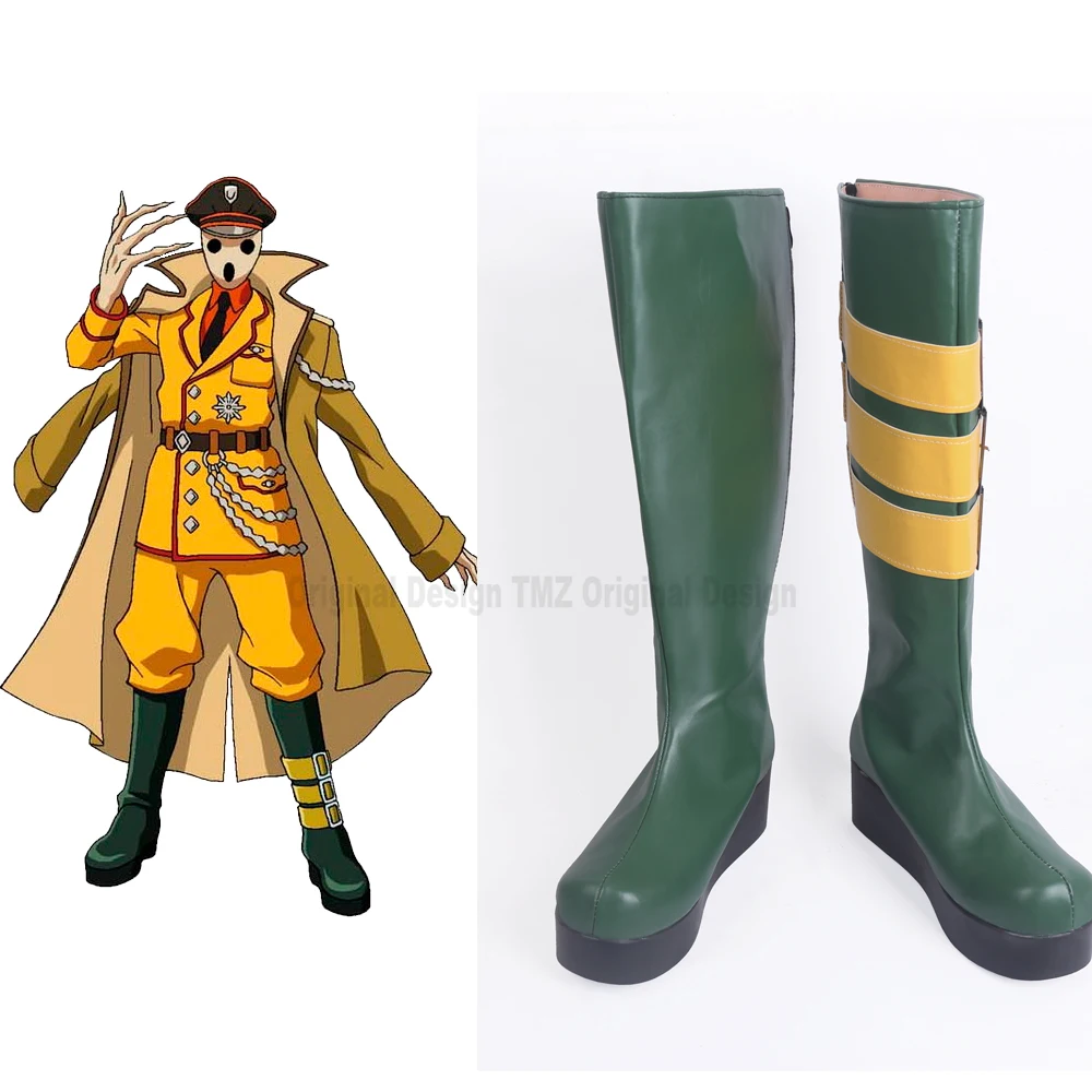 

Overlord Pandora's Actor Pandorazu Akuta Green Cosplay Shoes Boots Halloween Carnival Party Cosplay Costume Accessories