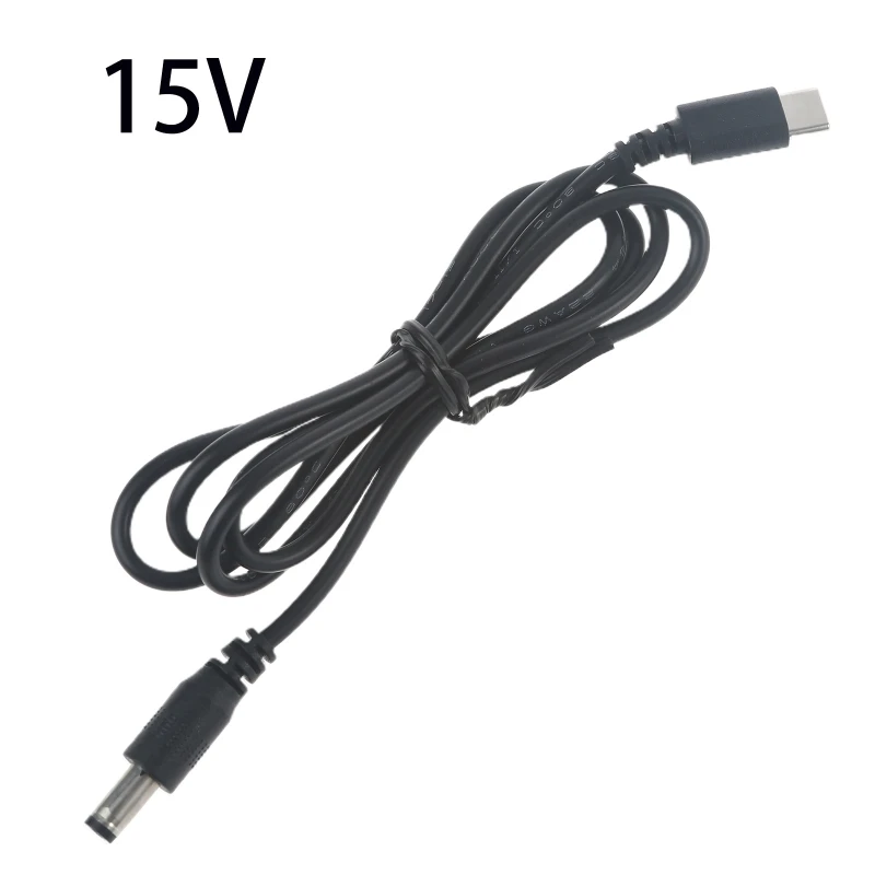 Universal USB C PD to DC Power Supply Cable, 5.5x2.1mm