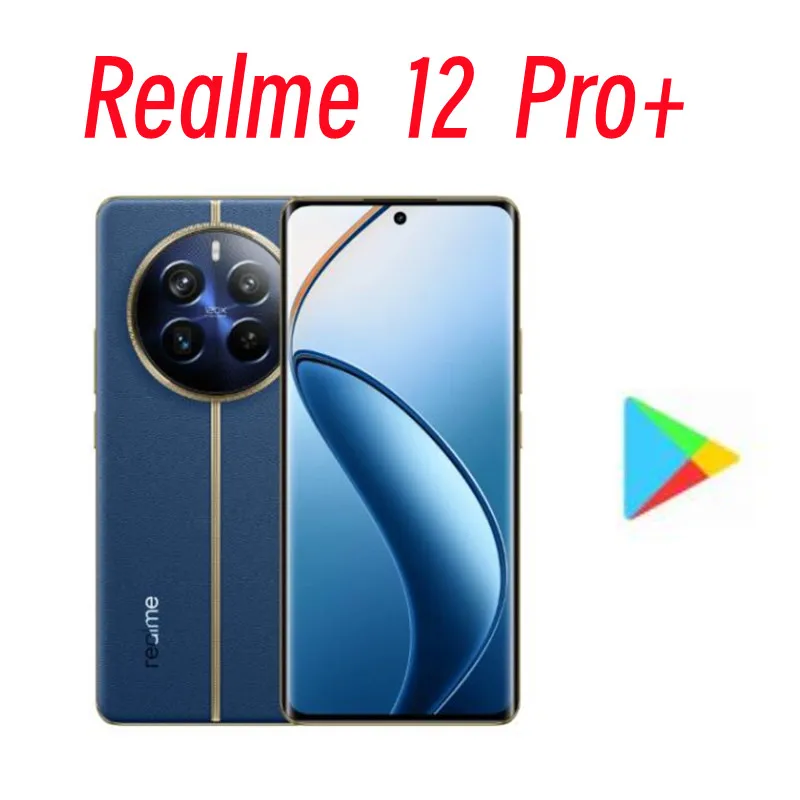 Original Realme 12 Pro + Plus 5G Cell Phone 6.7inch OLED 120Hz