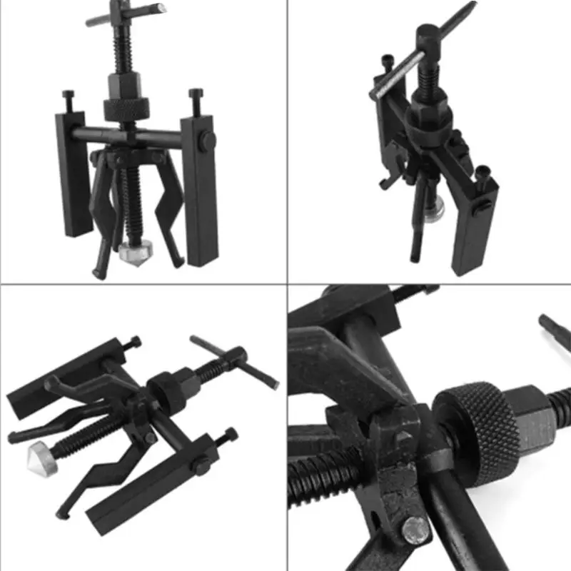 Professional Car Wheel 3-Jaw Heavy Duty Gear Bearing Puller Extractor Tool F19A