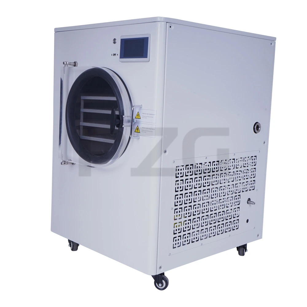 Vacuum Fruit Freeze Drying Dried Machines Mini Vegetables Lyophilizer Food Freezer Dryer 4