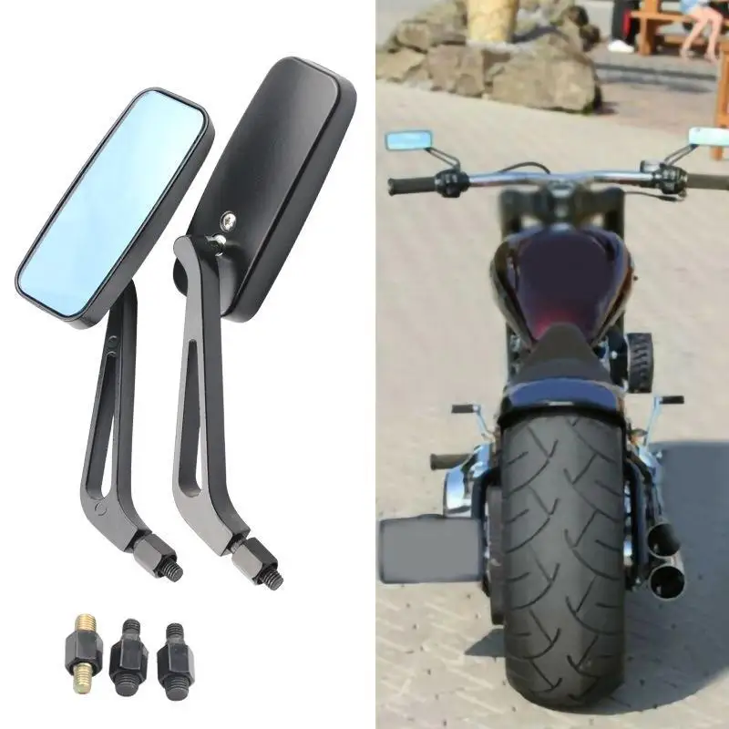 

2pcs Motorcycle Rear View Mirror Motorcycle Mirror Scooter Bike Rearview Mirrors Back Side Convex View Motorcycle Accessories