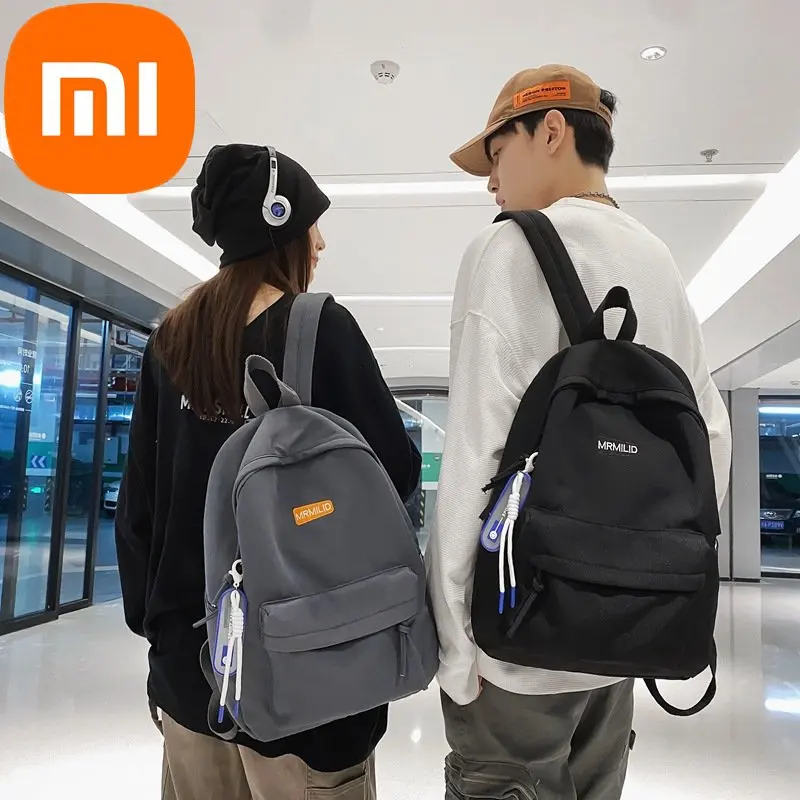 

Рюкзак Xiaomi, школьный рюкзак для мальчиков, новый однотонный рюкзак для девочек, осень