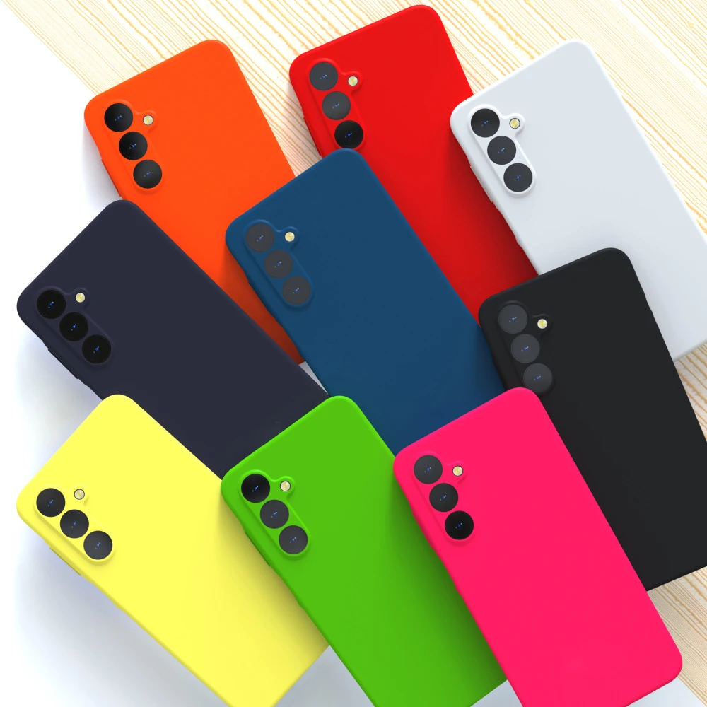 Original Liquid Silicone Protective Bumper Case Cover
