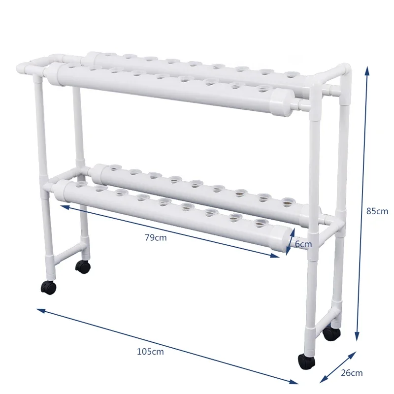 

Soilless Cultivation Planting Tube Hydroponic Planting Rack Vegetable Planting Cultivation Equipment Hydroponic Machine 36 Hole