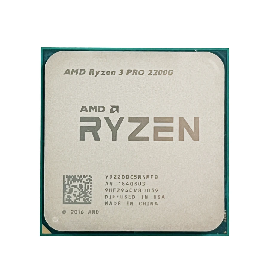 Composants informatiques Processeur AMD Ryzen 3 2200G Composants informatiques Processeur AMD Ryzen 3 2200G