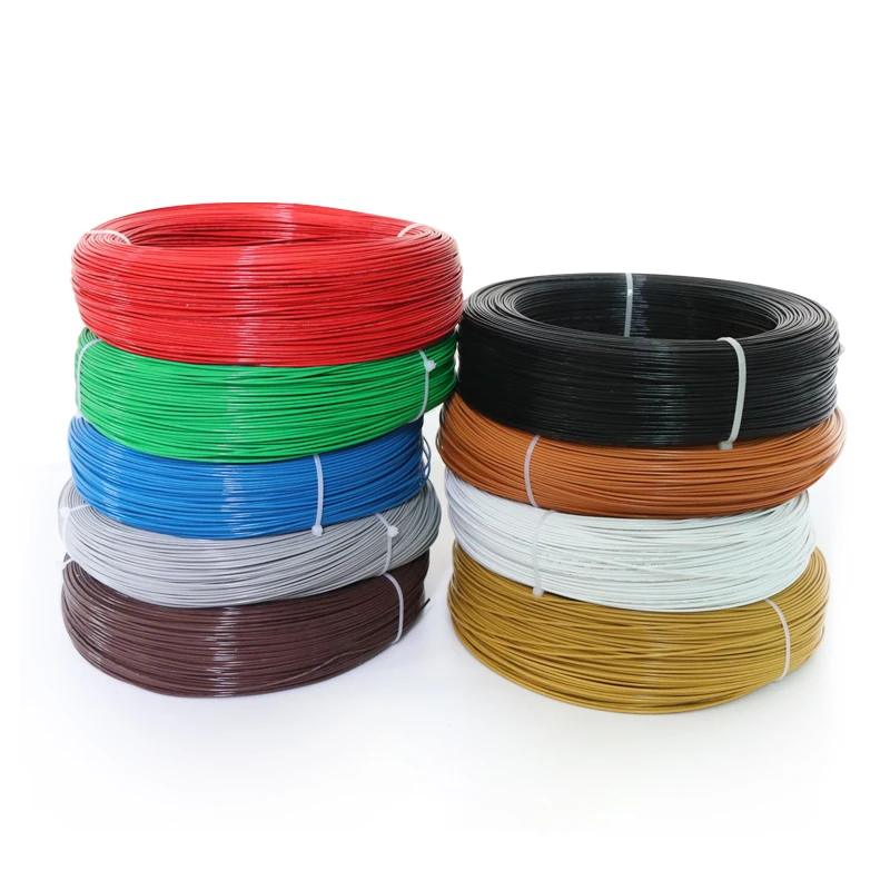 

10, 14, 16, 18awg каждая 100 метров UL1332 ПТФЭ проволока