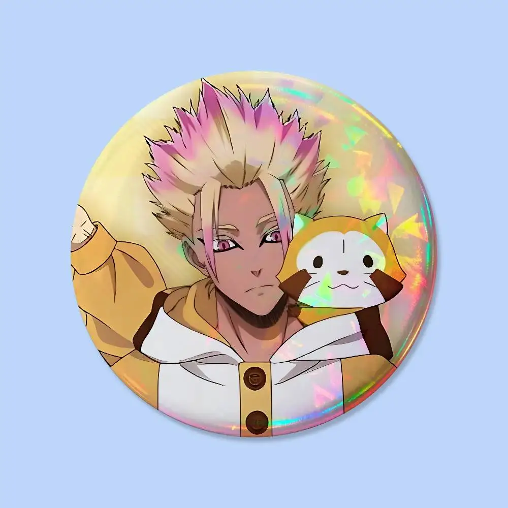 Blue Lock Anime Ryusei Shidou Abzeichen, runde kreative Anstecknadel, Brosche, Taschen-Deko-Accessoires, Fan-Sammlerstücke, Geschenke für Freunde – Detail 9