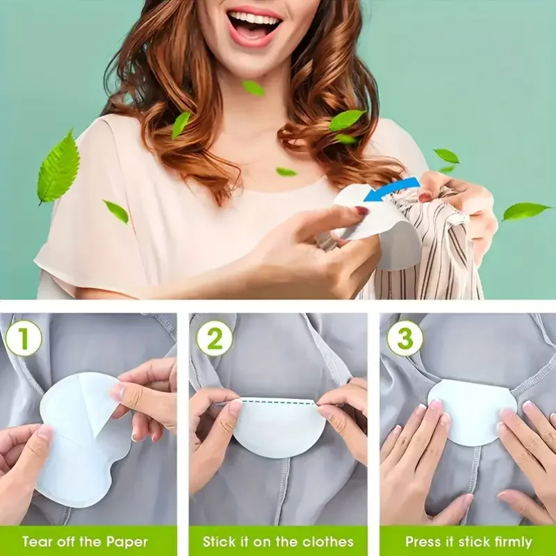 Underarm Sweat Pads Washable Sweat Guards Dress Pad Protectors Prevent Fox Odor Deodorant Pads