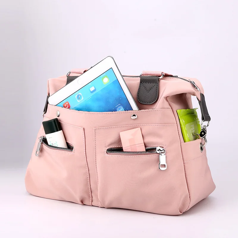 Fashion Multi-pocket Soft Nylon Shoulder Crossbody Bags Handbags Women Bags Designer Messenger Bag Purses and Handbags