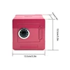 AT48-Piggy Bank Cash Coin Box ATM Bank Electronic Coin Piggy Bank With Password Coin Box,Storage Box 6